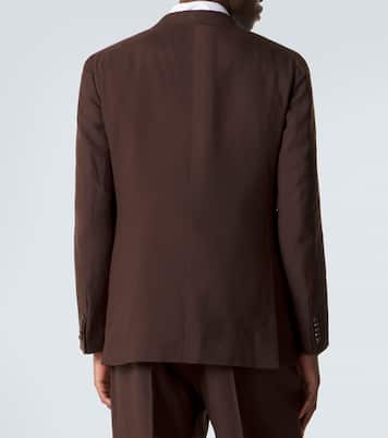 Richard linen and wool suit jacket | Umit Benan