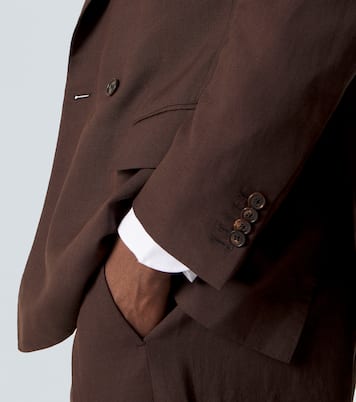 Richard linen and wool suit jacket | Umit Benan