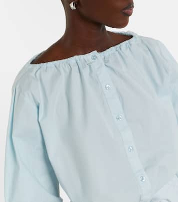 Bluse aus einem Baumwollgemisch | Rotate