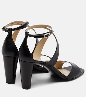 Cross leather sandals | Lemaire