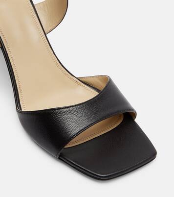 Cross leather sandals | Lemaire