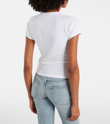 T-shirt Cassandre en jersey de coton | Saint Laurent
