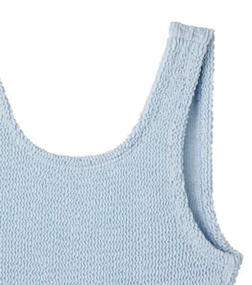 Badeanzug aus Seersucker | Hunza G Kids