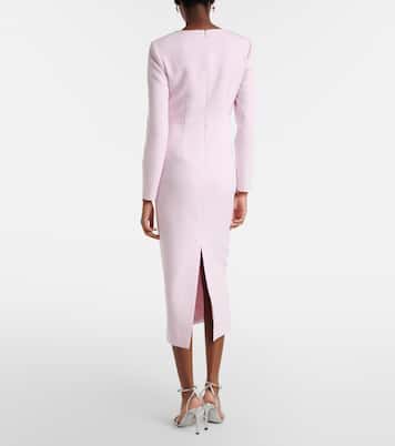 Midikleid aus Crêpe | Roland Mouret