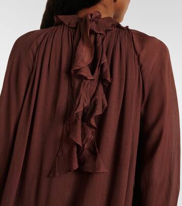 Robe Dina à volants | Poupette St Barth