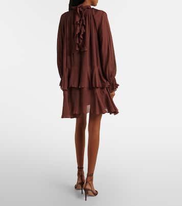 Robe Dina à volants | Poupette St Barth