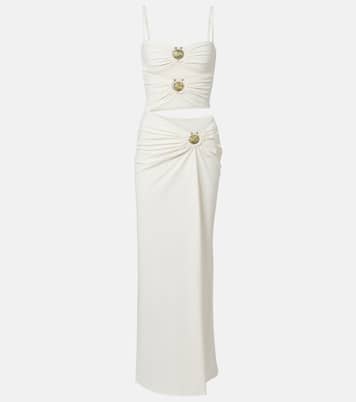 Mineral Stone cutout jersey maxi dress | Christopher Esber