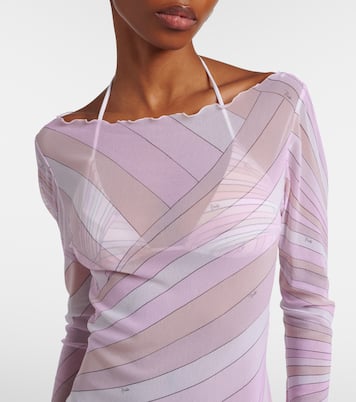 Bedrucktes Maxikleid Iride aus Jersey | Pucci