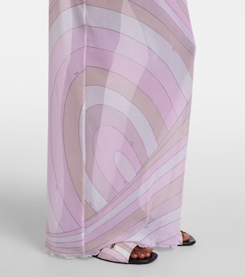 Bedrucktes Maxikleid Iride aus Jersey | Pucci