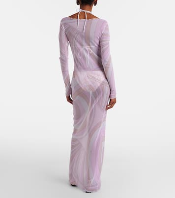 Bedrucktes Maxikleid Iride aus Jersey | Pucci