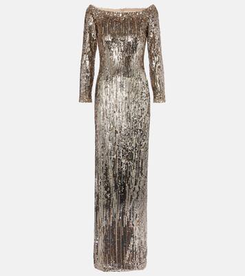 Robe Marnie à sequins | Jenny Packham