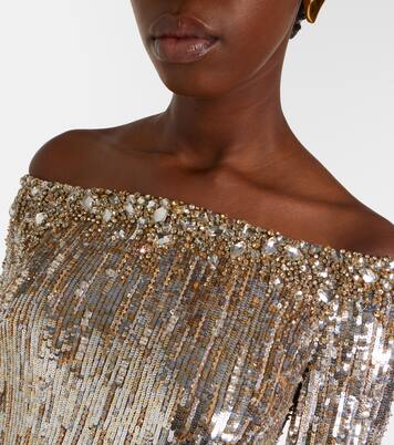 Robe Marnie à sequins | Jenny Packham