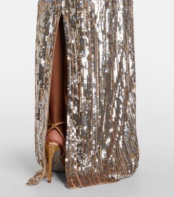 Robe Marnie à sequins | Jenny Packham