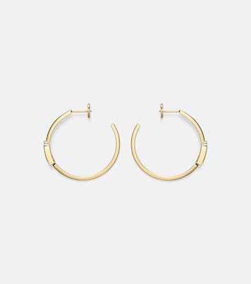 Ohrringe Move Uno aus 18kt Gelbgold mit Diamanten | Messika