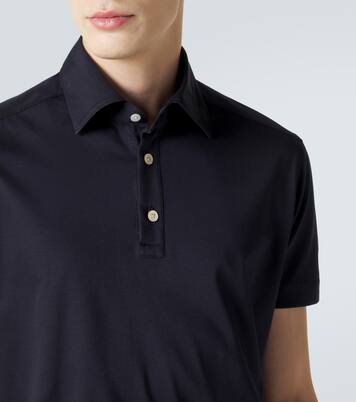 Cotton polo shirt | Kiton