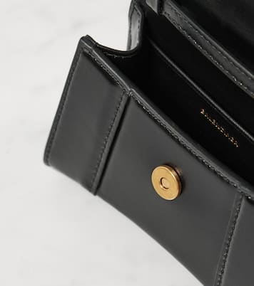 Hourglass Mini leather crossbody bag | Balenciaga