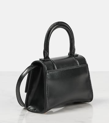 Hourglass Mini leather crossbody bag | Balenciaga