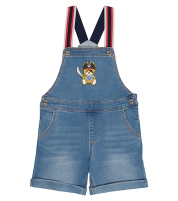 Baby denim overalls | Moschino Kids