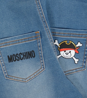 Baby denim overalls | Moschino Kids