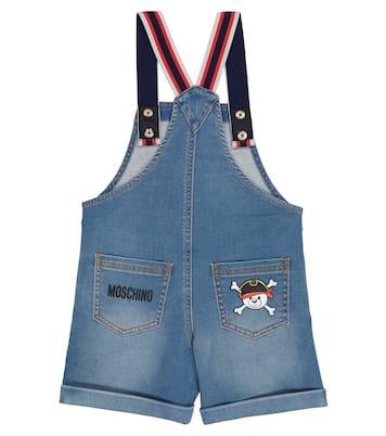 Baby denim overalls | Moschino Kids