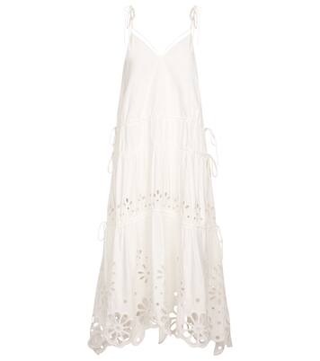 Midikleid Juna mit Leinenanteil | Simkhai