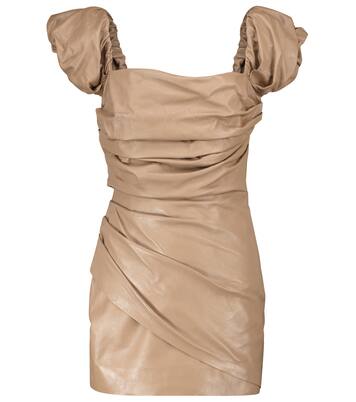 Minikleid aus Leder | Zeynep Arçay