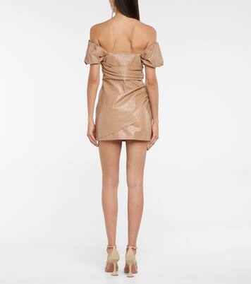 Minikleid aus Leder | Zeynep Arçay