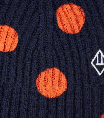 Pony polka-dot wool-blend beanie | The Animals Observatory