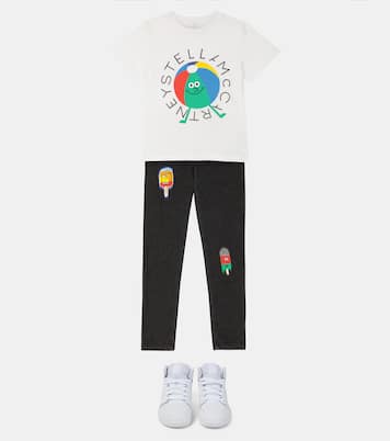 Ice cream-appliquéd jeans | Stella McCartney Kids