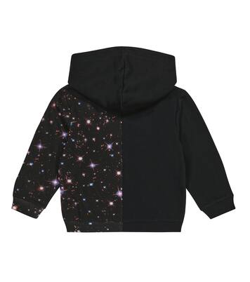 Sweat-shirt à capuche imprimé en coton | Stella McCartney Kids