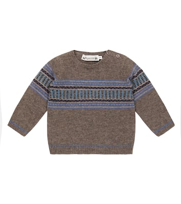 Baby - Pullover Bassiano in lana a righe | Bonpoint