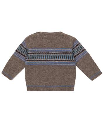 Baby - Pullover Bassiano in lana a righe | Bonpoint