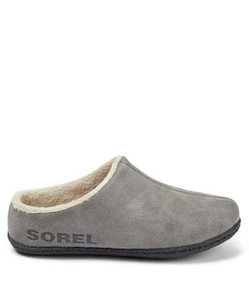 Youth Lanner Ridge™ II suede slides | Sorel Kids