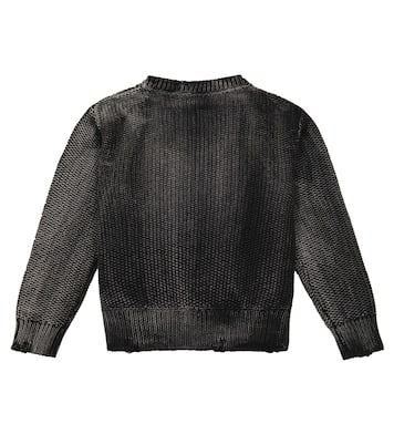Logo cotton sweater | MM6 Maison Margiela Kids