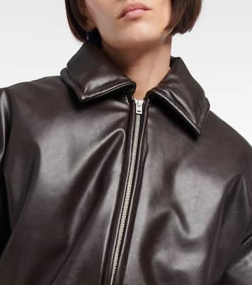 Padded coated jersey bomber jacket | Acne Studios