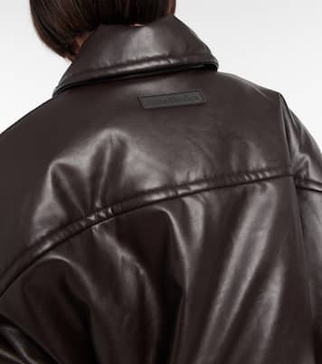 Padded coated jersey bomber jacket | Acne Studios