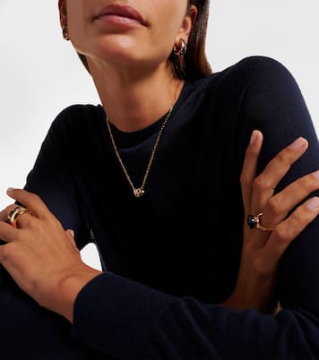 Iconica 18kt gold necklace with diamonds | Pomellato