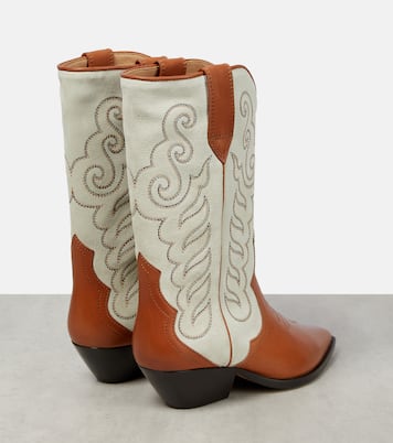 Duerto embroidered leather boots | Isabel Marant