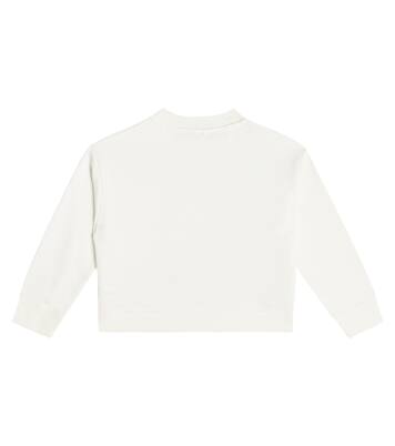 Sweat-shirt imprimé en coton à logo | Stella McCartney Kids