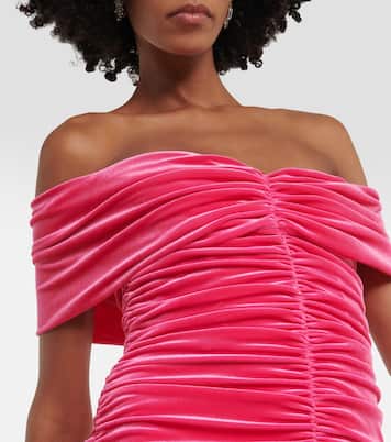 Robe aus Samt | Monique Lhuillier