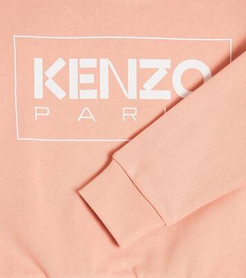 Sweat-shirt en coton mélangé à logo | Kenzo Kids
