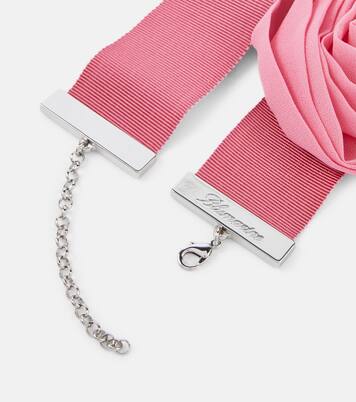 Choker aus Crêpe | Blumarine