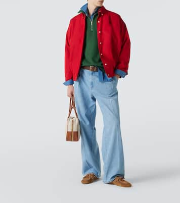 Low-rise wide-leg jeans | Miu Miu