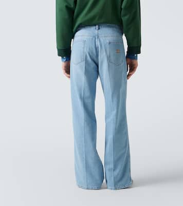 Low-rise wide-leg jeans | Miu Miu