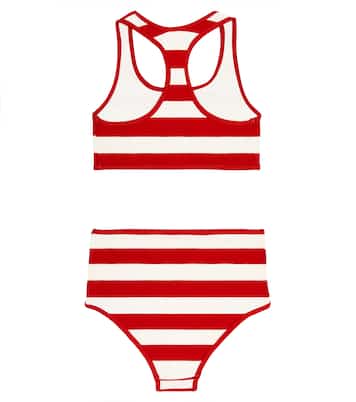 Alight striped bikini  | Zimmermann Kids