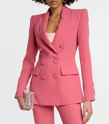 Blazer aus Crêpe | Alex Perry