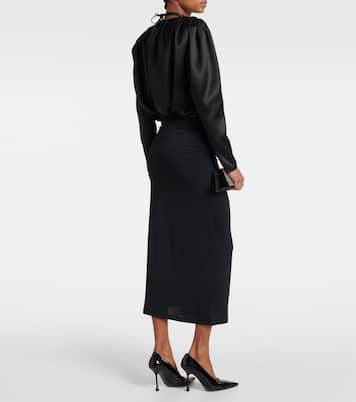 Crêpe jersey pencil skirt | Wolford