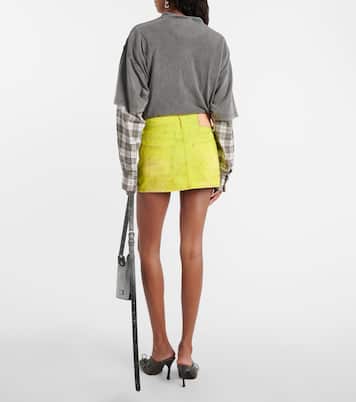 Denim miniskirt | Acne Studios