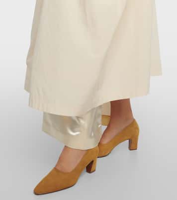 Pumps Marta 65 aus Veloursleder | The Row