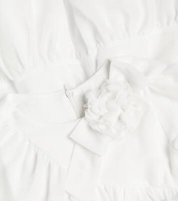 Bow-detail tulle dress | Patachou